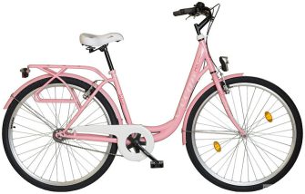 Koliken Ocean 26" kontrás kerékpár rózsaszín
