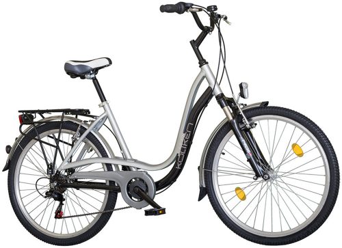 Koliken Pretty Bike 26" Kristályköves kerékpár fekete-ezüst