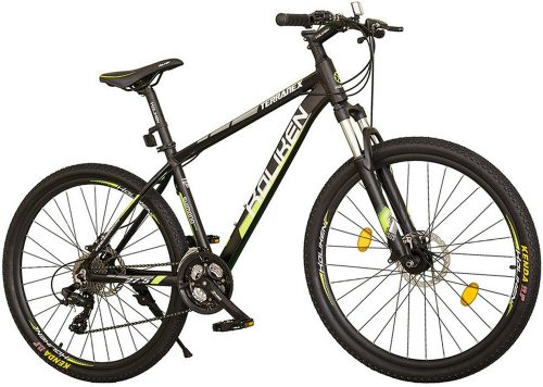 Koliken Terranex 27,5/19" MTB kerékpár fekete-zöld
