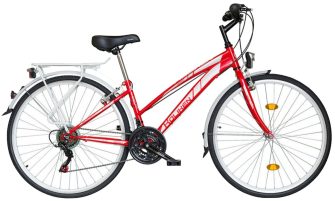 Koliken Gisu 28" RS35 trekking női kerékpár piros