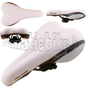 Cherry nyereg fehér-fekete-kék