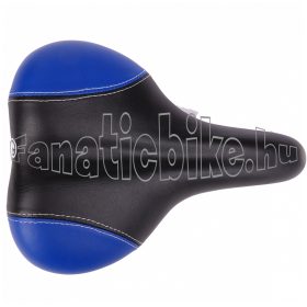 Fekete-kék elasztomer rugós nyereg CN