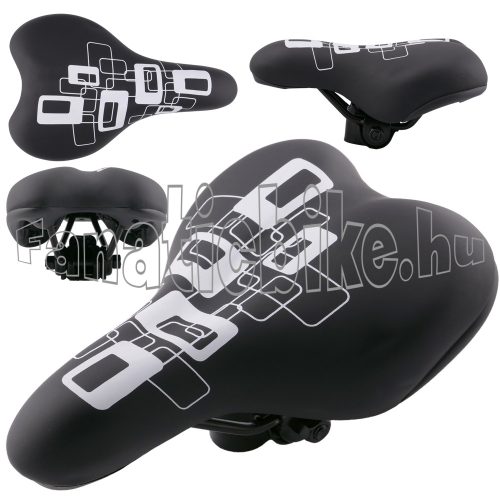 Gyerek nyereg 20" fekete-fehér