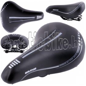 Monte Grappa Bravo soft nyereg fekete 