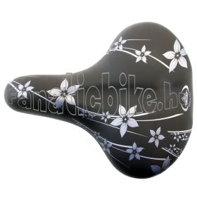 Monte Grappa Happy flowers nyereg fekete