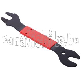 Pedálhoz kulcs fekete-piros 15/16mm-15/17mm