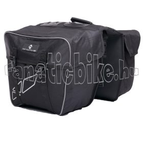 M-wave kétrészes táska csomagtartóra fekete-szürke