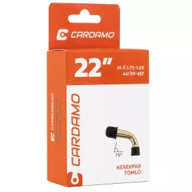 Cardamo 22 x 1.75-1.95 hajlított autó szelepes tömlő