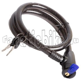 Zár kulcsos 15x900mm fekete