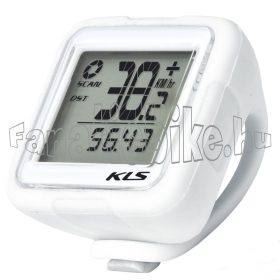 KLS reflex bike computer white
