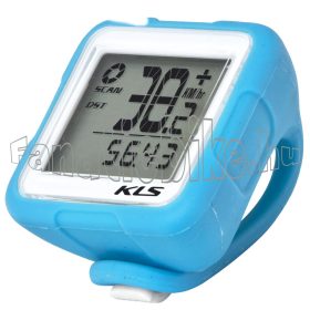 KLS reflex bike computer sky blue  