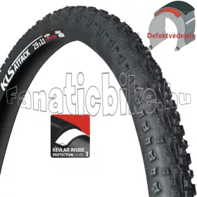 KLS ATTACK 29x2,1 (54-622) Kevlar inside protection köpeny