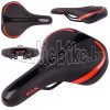 KLS Comfortline nyereg fekete-piros 
