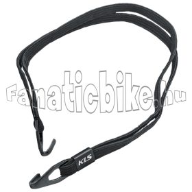 KLS gumipók lapos fekete