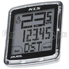 KLS Duel bike computer WL grey