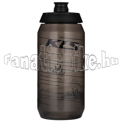 KLS Kolibri Transparent Black 550ml kulacs