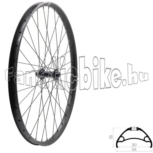 Fűzött első kerék KLS ASESINO 30 DSC F, 28/29", black