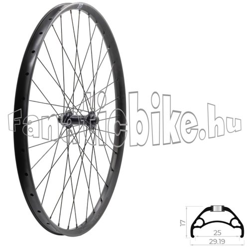 Fűzött első kerék KLS ASESINO 25 DSC F, 28/29", black