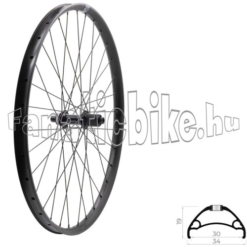 Fűzött hátsó kerék KLS ASESINO 30 DSC R, 28/29", black