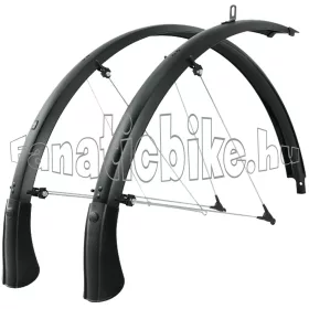   SKS-Germany Bluemels Trekking 28" Matt Edition sárvédő szett [53 mm, matt fekete]