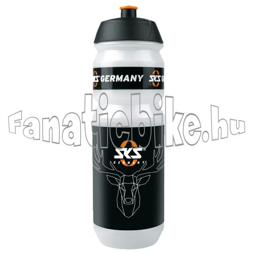 SKS-Germany Deer s head 750 ml kulacs (átlátszó-fekete)