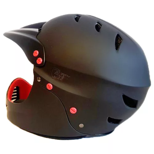 Safety Labs Stamina fullface kerékpáros sisak [58-61cm L) piros-fekete