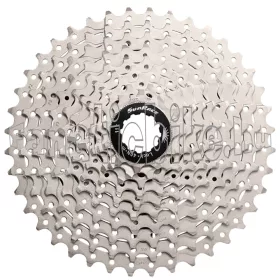   Sunrace CSMS3 10 sebességes (11-46) fogaskeréksor ezüst-fekete