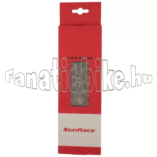 Sunrace CNM54 7 sebességes 116 szemes lánc