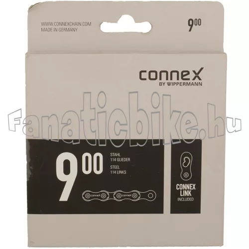 Connex 900 9 sebességes 114 szemes lánc + patentszem