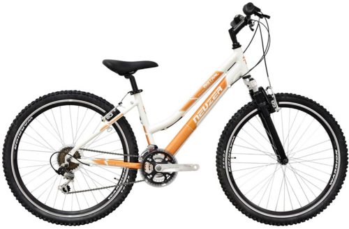 Neuzer Alu Eco 26" MTB női kerékpár fehér-narancs