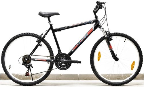 Neuzer Alpha Shimano revo 18 sebességes MTB fekete-piros