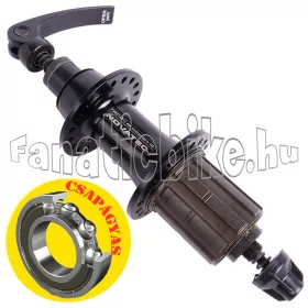   Novatech F362TSBT-11S 36ly alu gyorszáras kazettás hátsó agy