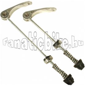 Gyorszár szett első és hátsó kerékhez ezüst