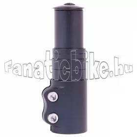   Kormányszár magasító A-Head 1,1/8"/117mm 53/73mm fekete