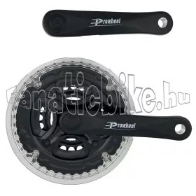   Prowheel MA-A543+ gyerek hajtómű MTB alu 24/34/42T 152mm fekete