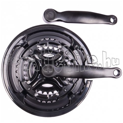Prowheel MY-P501 28-38-48T 152mm acél hajtómű fekete  