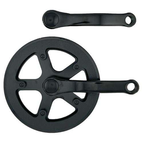 Gyerek hajtómű acél 36T 127 mm 3/32" láncvédős fekete