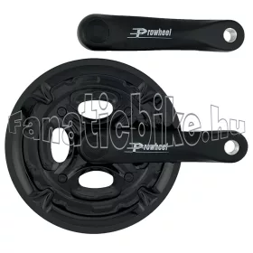   Gyerek hajtómű alu 34-42T 140 mm 3/32" láncvédős fekete