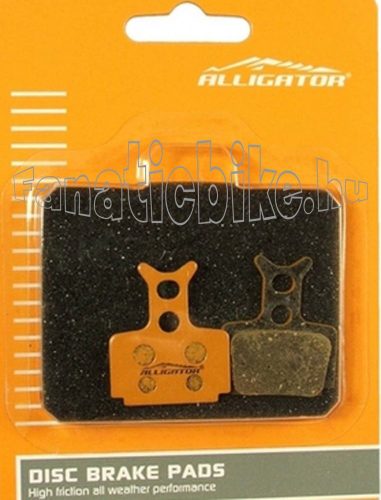 Alligator VX034 tárcsafékbetét (műgyantás)