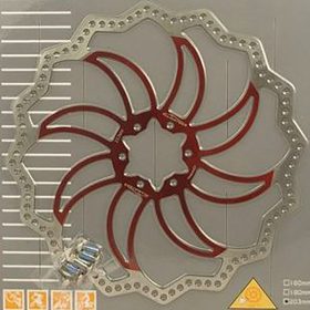   Alligator HKR20RD 203mm Starlite 6-csavaros piros féktárcsa