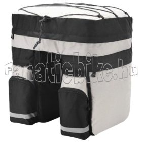 Sahoo táska 3 részes csomagtartóra szürke/fekete 