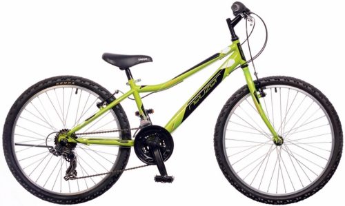 Neuzer bobby 24" 18s kerékpár neonzöld/fekete-fehér 