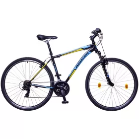 Neuzer X-Zero férfi Cross kerékpár fekete/kék-sárga 