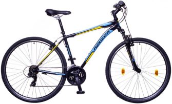 Neuzer X-Zero férfi Cross kerékpár fekete/kék-sárga 