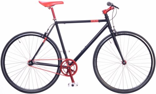 Neuzer Skid fekete/piros 51 cm
