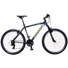Neuzer Mistral 50 MTB 26" fekete/narancs-türkiz