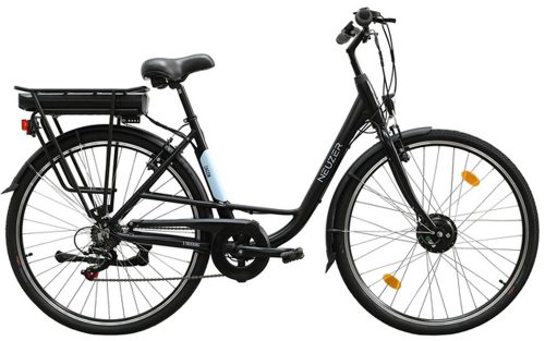 Neuzer Zagon MXUS 17" pedelec kerékpár matt fekete-kék