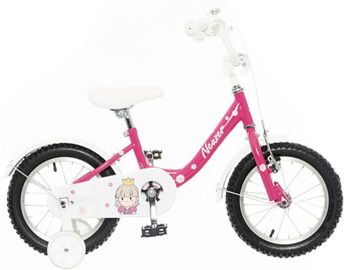 Neuzer BMX 14" lány pink-fehér hercegnős