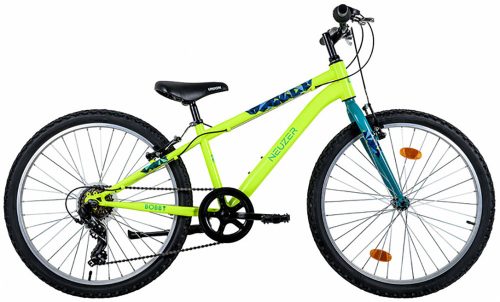 Neuzer bobby 24" 6s kerékpár neonzöld-kék