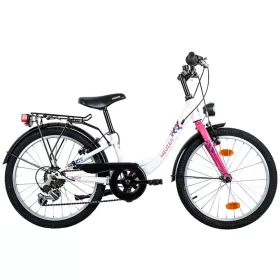   Neuzer Cindy City 20" 6 sebességes felszerelt lány fehér-magenta